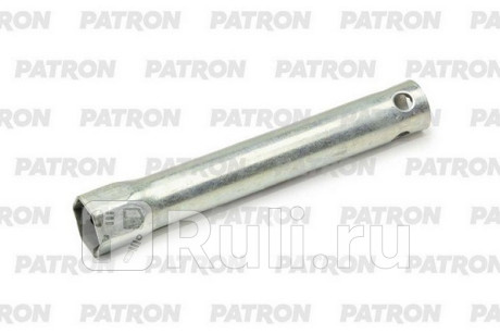 Ключ свечной трубчатый с отверстием для воротка, 21 мм, l=160 мм PATRON P-807316021 для Автотовары, PATRON, P-807316021