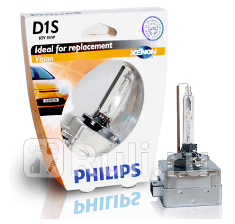 85415VIS1 - Лампа D1S (35W) PHILIPS 4300K для Автомобильные лампы, PHILIPS, 85415VIS1