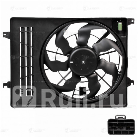 lfk-08s5 - Вентилятор радиатора охлаждения (LUZAR) Kia Sportage 3 (2010-2016) для Kia Sportage 3 (2010-2016), LUZAR, lfk-08s5