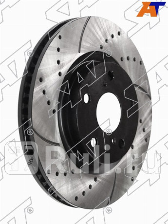 Комплект дисков тормозных передний перфорированные toyota camry ##v40 06- ##v50 11- rav-4 aca3# 05- SAT ST-43512-33130PF  для прочие, SAT, ST-43512-33130PF