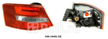 446-1940L-UE - Фонарь левый задний в крыло (DEPO) Audi A3 8V (2012-2014) для Audi A3 8V (2012-2020), DEPO, 446-1940L-UE