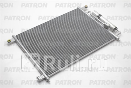 PRS1182 - Радиатор кондиционера (PATRON) Daewoo Kalos (2002-2007) для Daewoo Kalos (2002-2007), PATRON, PRS1182