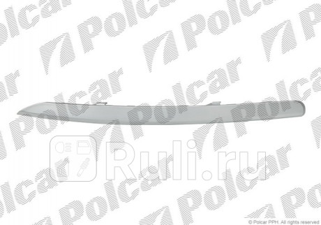410407-6 - Молдинг переднего бампера правый (Polcar) Kia Sportage 3 (2010-2016) для Kia Sportage 3 (2010-2016), Polcar, 410407-6