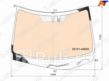 56101-48B90 - Лобовое стекло (OEM (оригинал)) Lexus RX (2015-2021) для Lexus RX (2015-2021), OEM (оригинал), 56101-48B90