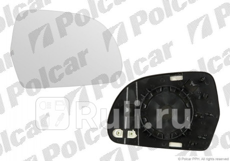 1332551M - Зеркальный элемент правый (Polcar) Audi A3 8P рестайлинг (2008-2013) для Audi A3 8P (2008-2013) рестайлинг, Polcar, 1332551M