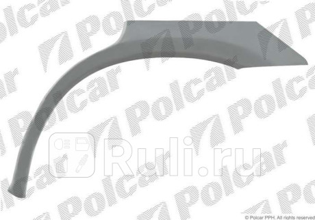 72418351 - Ремонтная арка крыла левая задняя (Polcar) Subaru Forester SG (2002-2005) для Subaru Forester SG (2002-2008), Polcar, 72418351