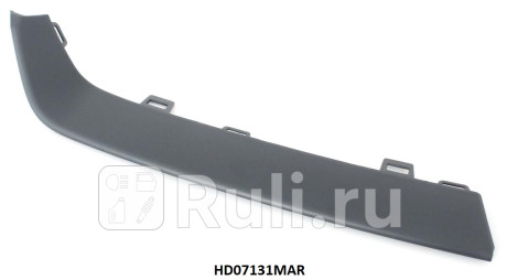 HD07131MAR - Молдинг решетки радиатора правый верхний (TYG) Honda CR-V 3 (2009-2012) рестайлинг (2009-2012) для Honda CR-V 3 (2009-2012) рестайлинг, TYG, HD07131MAR