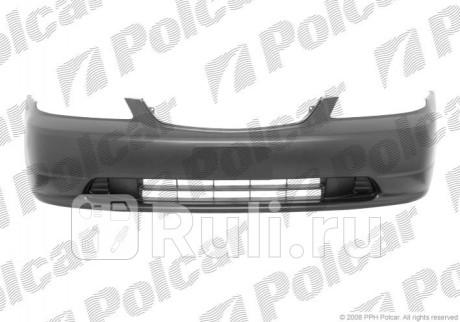 382607-1 - Бампер передний (Polcar) Honda Civic седан (2001-2003) для Honda Civic ES седан (2001-2005), Polcar, 382607-1